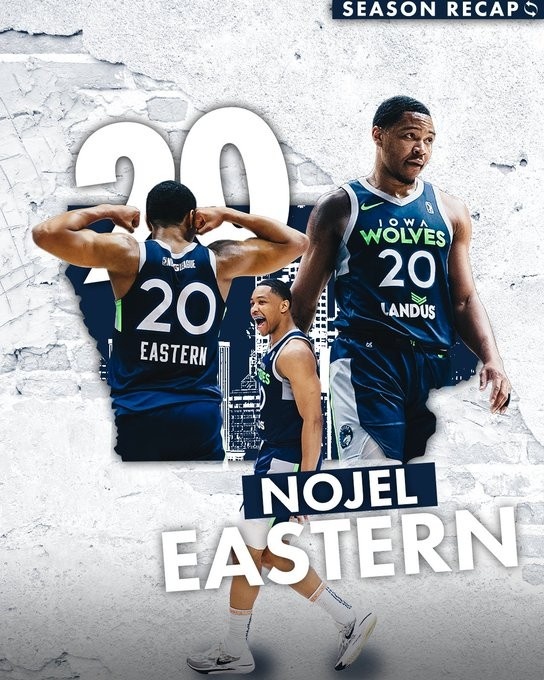 Exhibit 10合同！森林狼官方：球队签下后卫诺杰尔-伊斯特恩