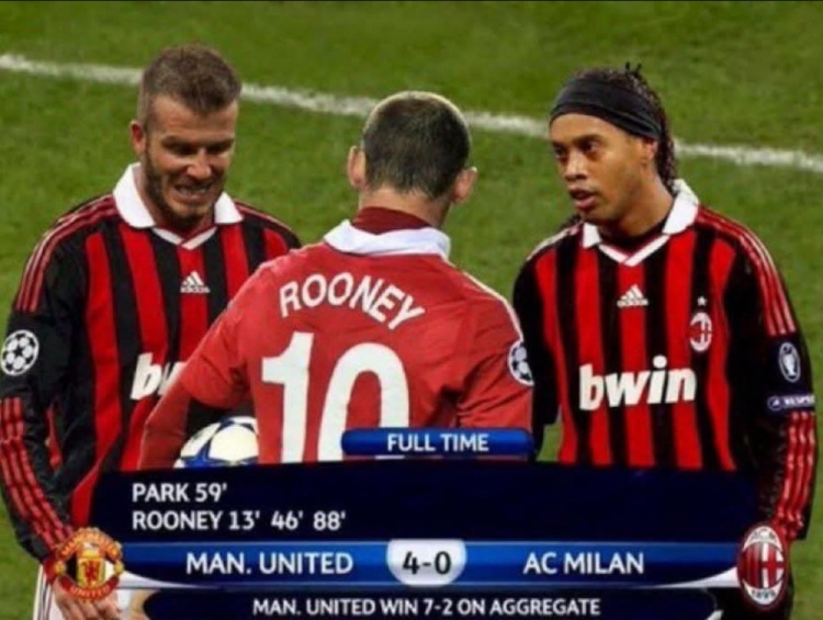 尴尬！邮报：费迪南德社媒吹鲁尼，结果发了一张p的图