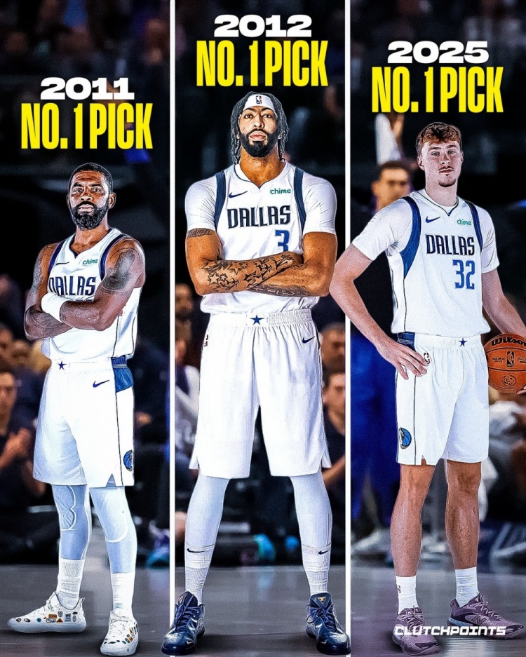 欧文+浓眉+弗拉格！美媒：独行侠围绕三位状元秀打造球队