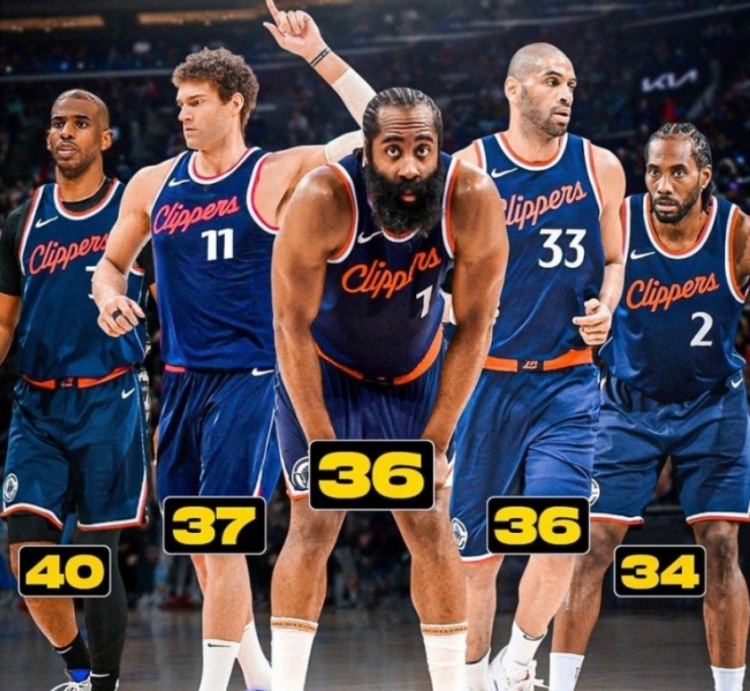 保罗谈快船年龄大：我们有很多球员角色丰富 可以有很多不同打法