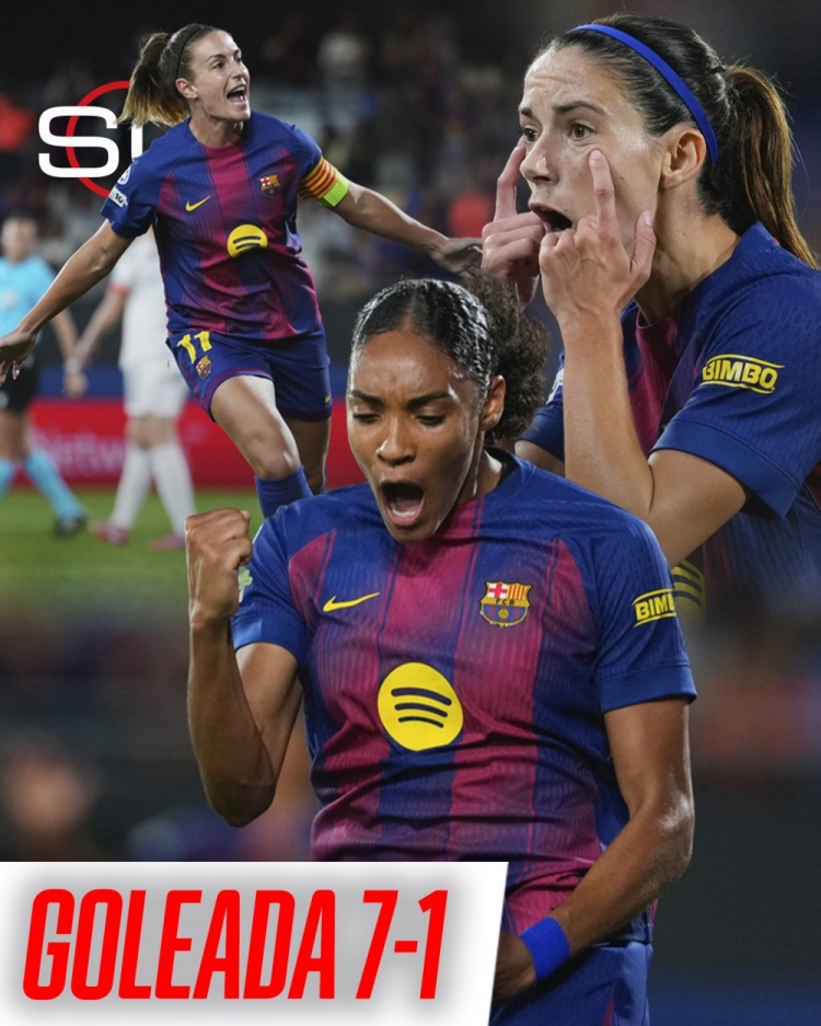 7-1大胜拜仁女足!巴萨女足主帅:没想到这么大比分,我非常高兴