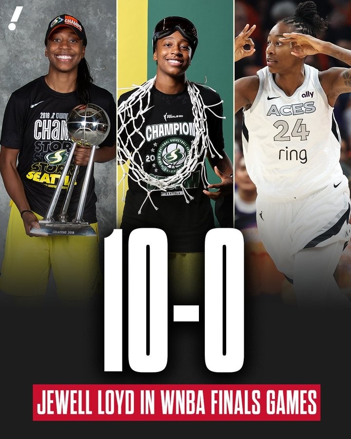 总决赛10胜0负！王牌队球员洛伊德三次随队夺冠 三次横扫对手！