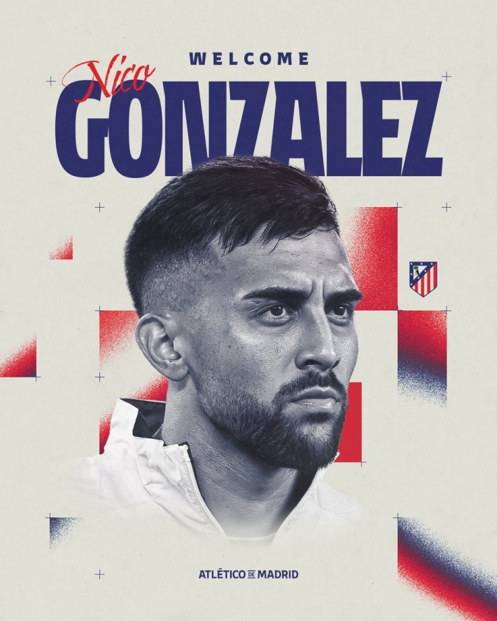 斯基拉：马竞考虑留住冈萨雷斯，买断费用3200万到3300万欧